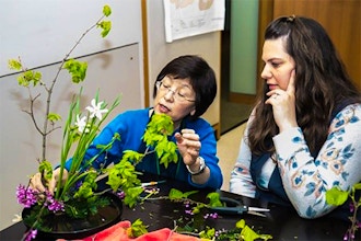 Spring Ikebana: Japanese Floral Arranging